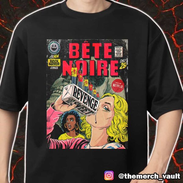 All New Black Mirror Comics Bete Noire 2025 By Butcher Billy Merch Unisex T-Shirt