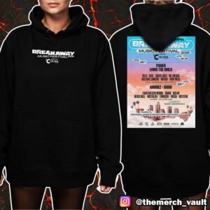 Breakaway Festival Tampa 2025 Poster Lineup April 25-26 At Tampa FL Raymond James Stadium North Grounds Unisex T-Shirt Merchandise