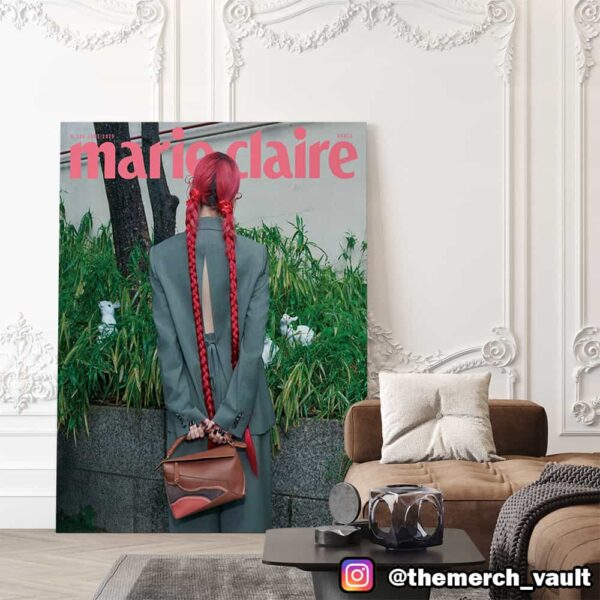 Giselle For Marie Claire Korea Cover Magazine June 2025 Giselle x LOEWE Canvas Poster