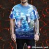 Sleep Token Even In Arcadia The Die Dye Tee Dark Green And Black Color Unisex T-Shirt