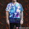 Celebrate WrestleMania 41 With Cactus Jack 2025 Topps Chrome WWE Travis Scott Collection With Signature All Over Print Graphic Tee