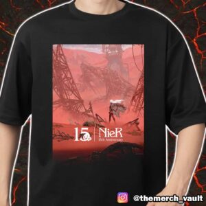 NieR Game Series 15th Poster Anniversary 2025 Merch Unisex T-Shirt