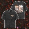 Pearl Jam Dark Matter US Tour With Dead Pioneers Poster Event By Taylor Rushing April 29 2025 At State Farm Arena Atlanta Unisex Vintage Washed T-Shirt