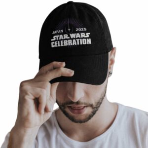 Man with a black cap mockup