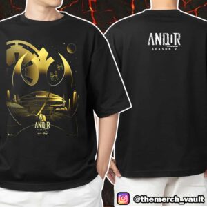 The Rebellion Is Back Artwork By Andor Star Wars Season 2 Illustrated By Nada Maktari April 22 2025 Unisex T-Shirt Merchandise