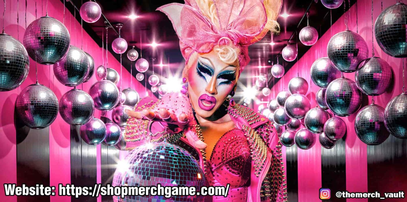 Trixie Mattel Solid Pink Disco Blonde Edition Tour