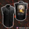 61st Birthday Celebration For Maynard James Keenan Sessanta V2.0 May 14 2025 Event Poster At Manchester NH SNHU Arena Sleeveless Denim Jacket Shirt