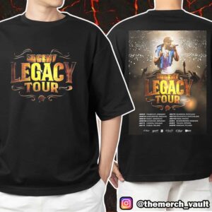 50 Cent Legacy Tour 2025 Hitting Europe This Summer Poster Tour Dates Unisex T-Shirt Merchandise