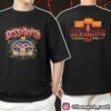 Official Foreigner Band 2025 World Tour With Tour Stops Print On Back Unisex T-Shirt Merch