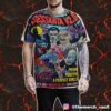The Smashing Pumpkins Back To Japan This September 2025 Pixel Artwork By Miyulilly First Time In Japan In 12 Years All Over Print Graphic T-Shirt, Hoodie