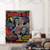 Guns N’ Roses Tour Poster At Thunder Dome Muang Thong Thani In Bangkok Thailand May 13 2025 Poster Canvas