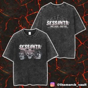 61st Birthday Celebration For Maynard James Keenan Sessanta V2.0 May 15 2025 At Philadelphia Pennsylvania TD Pavilion At The Mann Center Unisex Two Sided Washed T-Shirt