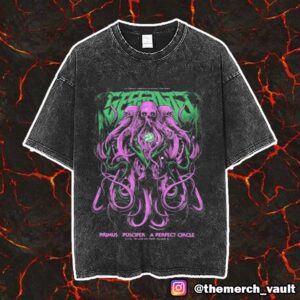 61st Birthday Celebration For Maynard James Keenan Sessanta V2.0 May 17 2025 At PNC Bank Arts Center Holmdel NJ Design Artwork By Ken Taylor Vintage Washed Unisex T-Shirt