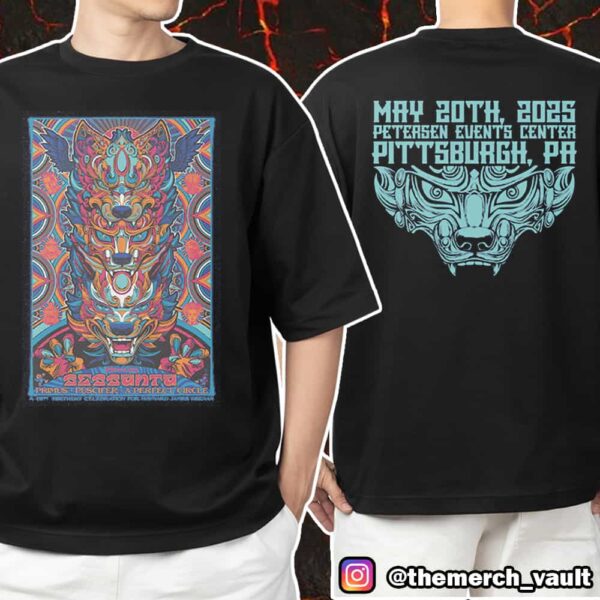 61st Birthday Celebration For Maynard James Keenan Sessanta V2.0 May 20th 2025 At Petersen Events Center Pittsburgh PA Unisex T-Shirt Merchandise