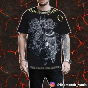 A Perfect Circle Event Poster Artwork By Anka Lavriv May 15 2025 At TD Pavilion At The Mann Center For The Performing Arts All Over Print Graphic T-Shirt, Hoodie