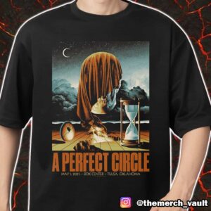 A Perfect Circle Event Poster By Haxloeffler May 1 2025 At BOK Center Tulsa Oklahoma Merch Unisex T-Shirt