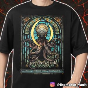 A Perfect Circle Event Poster Show May 6 2025 At Hard Rock Live Hollywood Florida Artwork Design By Joey Remmers Merch Unisex T-Shirt