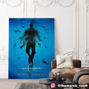 A Perfect Circle Poster Event By Hannah Vandermolen May 8 2025 At MidFlorida Credit Union Amphitheatre Tampa FL Canvas Poster