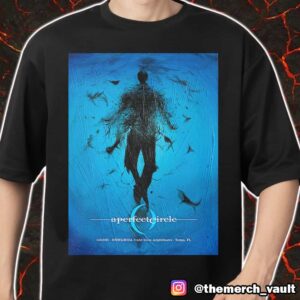 A Perfect Circle Poster Event By Hannah Vandermolen May 8 2025 At MidFlorida Credit Union Amphitheatre Tampa FL Merch Unisex T-Shirt