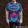 Iron Maiden Run For Your Lives World Tour 2025 With Tour Dates Backprint Aces High Eddie Artwork Unisex T-Shirt