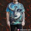 Night 2 Metallica M72 Philly North American Tour May 25 2025 At Philadelphia Pennsylvania Lincoln Financial Field Artwork By Tony Squindo All Over Print Graphic T-Shirt, Hoodie