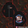 Babymetal UK Europe Arena Tour 2025 Black Rite Version All Over Print 3D Zip Hoodie