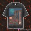 Metallica M72 Philly North American Tour 2025 Philadelphia Eagle Artwork By Brandon Heart 23-25 May 2025 At Lincoln Financial Field Vintage Washed Unisex T-Shirt
