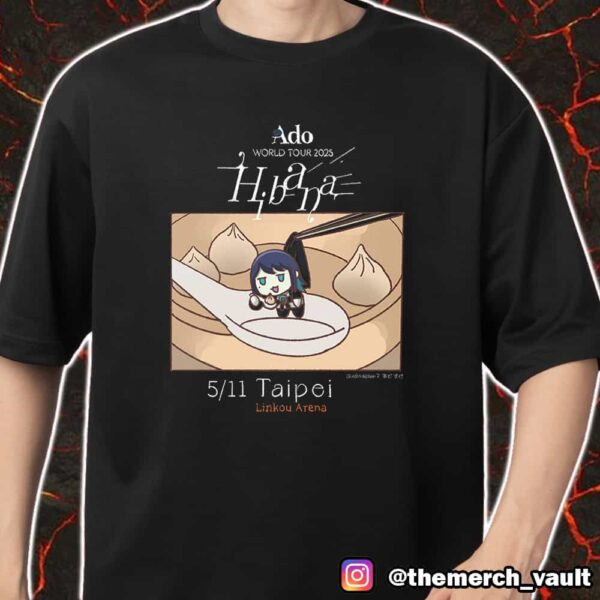 Ado Hibana World Tour 2025 May 11 2025 At Taipei Linkou Arena Merch Unisex T-Shirt