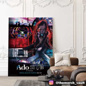 Ado Special Live Shinzou In Cinema Event Poster May 28 And 31 2025 Canvas Poster