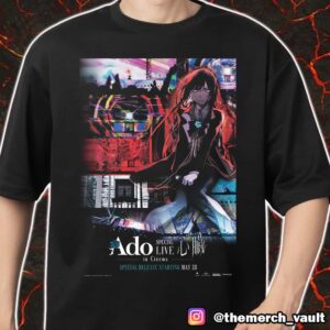 Ado Special Live Shinzou In Cinema Event Poster May 28 And 31 2025 Merch Unisex T-Shirt