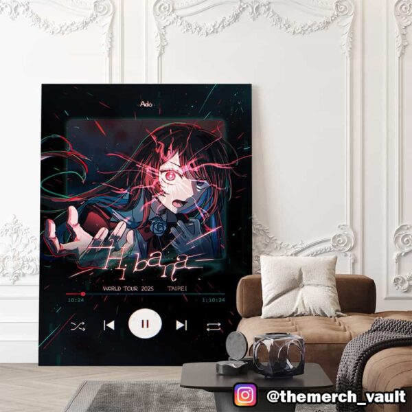 Ado’s Hibana World Tour May 11 2025 At Taipei Linkou Arena NTSU Arena Taiwan Performance Part 2 Poster Canvas Home Decor