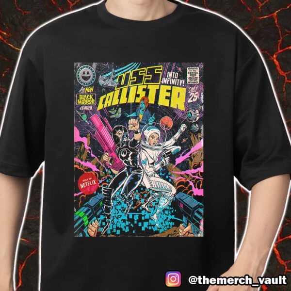 All New Black Mirror Comics USS Callister Into Infinity 2025 By Butcher Billy Merch Unisex T-Shirt