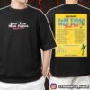 Pierce The Veil New I Can’t Hear You World Tour Merch 2025 With Tour Dates Print On Back Unisex T-Shirt Merchandise