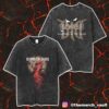 Frank Turner Undefeated UK Tour 2025 Tour Dates Print On Back Unisex Washed T-Shirt