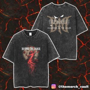 Beyond The Black Dancing In The Dark Unisex Washed T-Shirt