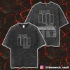 AC/DC PWRD UP North America Tour 2025 Chicago May 24 2025 At Soldier Field Show Dates Tee Merch Angus Young Artwork Merch Unisex Two Sided Washed T-Shirt