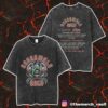 AC/DC PWR Tour North American May 20 2025 Poster Event At The Dive Bar Pop Up And Nissan Stadium Nashville Tennesee Artwork By Status Serigraph Vintage Washed Unisex T-Shirt