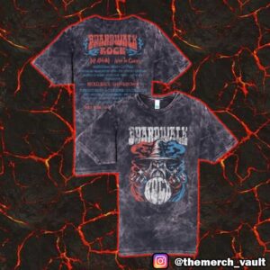 Boardwalk Rock Festival May 17-18 2025 At Ocean City MD Wizard Artwork Tie Dye Unisex Merch T-Shirt