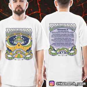 Bonnaroo Music Arts Festival 2025 With Roo Arch Line Up Unisex T-Shirt Merch