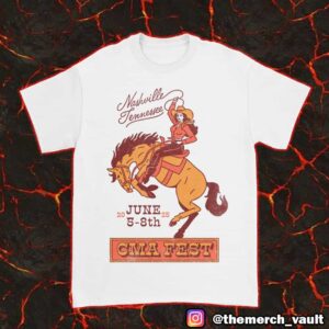CMA Music Festival 2025 Merch Cowgirl June 5-8 2025 At Nashville Unisex T-Shirt