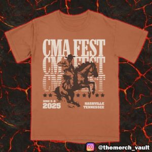 CMA Music Festival 2025 Merch Repeat Rodeo June 5-8 2025 At Nashville Unisex T-Shirt