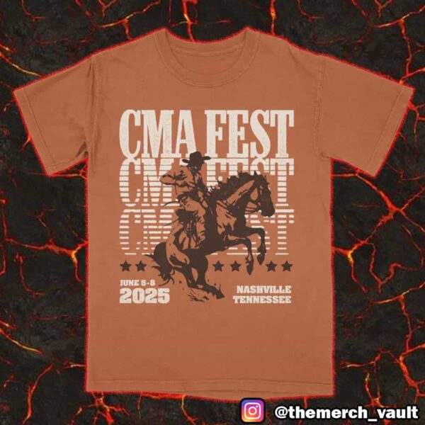 CMA Music Festival 2025 Merch Repeat Rodeo June 5-8 2025 At Nashville Unisex T-Shirt