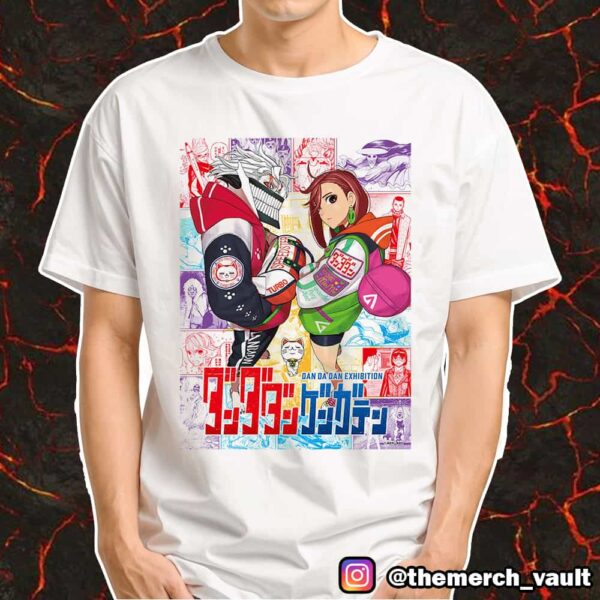 Dandadan Exhibition New Official Illustration Merchandise Unisex T-Shirt