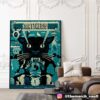 Tonight’ s Poster Show For Puscifer At Huntsville May 4 2025 The Orion Amphitheater By Drew Millward Landscape Poster Canvas