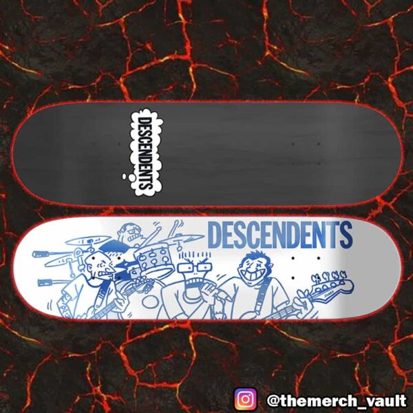 Descendents Eurotour 2025 Live Cartoon Skatedeck-Skateboard-Event Deck
