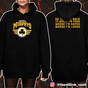 Dropkick Murphys Shamrock Bruins Quotes Unisex T-Shirt Merchandise