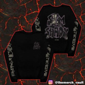 Eminem MMLP25 Graffiti Slim The Way I Am 25th Anniversary Of The Marshall Mathers LP Unisex Merch Crewneck Sweatshirt, Long Sleeve