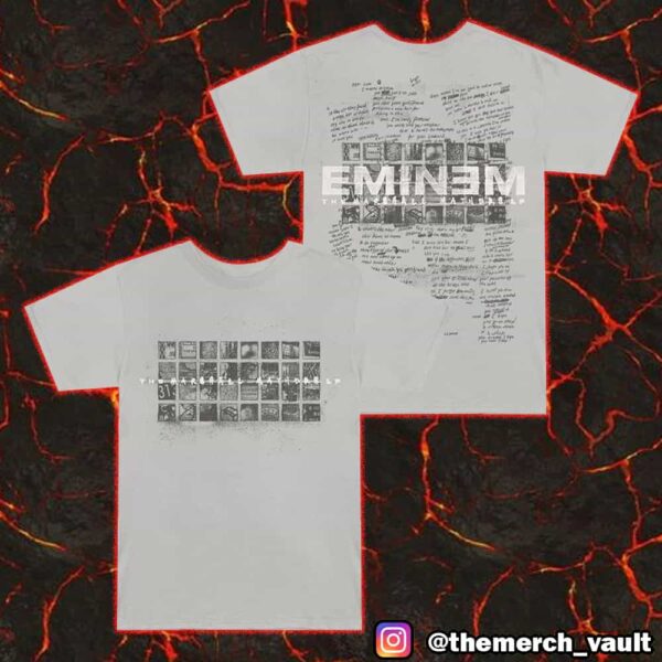 Eminem MMLP25 Scribble The Way I Am 25th Anniversary Of The Marshall Mathers LP Unisex Merch T-Shirt