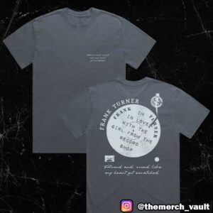 Frank Turner Undefeated UK Tour 2025 I’m In Love With The Girl From The Record Shop Unisex T-Shirt