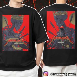 Full Shows Metallica M72 Sonic Temple North American Tour May 9-11 2025 At Historic Crew Stadium Columbus OH Poster Show By Vance Kelly Unisex T-Shirt Merchandise
